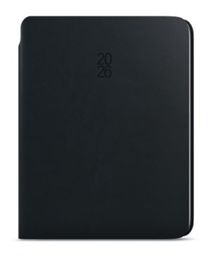 Diář týdenní - Oskar - Softy - A5 - černá 2026 / 20,5cm x 14,3cm / BTO16-2-26