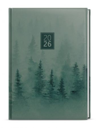 Diář týdenní - Prokop - Lamino - B6 - Les 2026 / 16,5cm x 12cm / BTP9-8-26