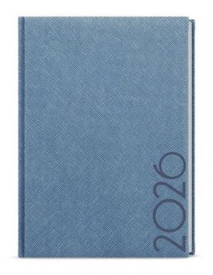 Diář týdenní - Prokop - Tora - B6 - modrošedá 2026 / 16,5cm x 12cm / BTP13-19-26