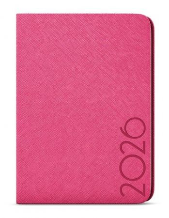 Diář týdenní - Zoro - Tora - A5 - růžová 2026 / 20,5cm x 14,3cm / BTZ13-51-26