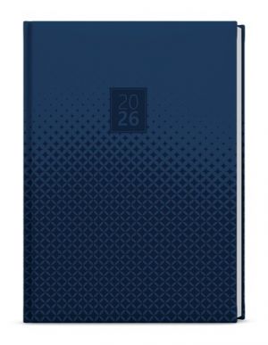 Diář denní - Adam - Lamino - B6 - Modrý 2026 / 16,5cm x 12cm / BDA9-9-26