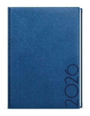 Diář denní - David - Tora - A5 - modrá 2026 / 20,5cm x 14,3cm / BDD13-1-26