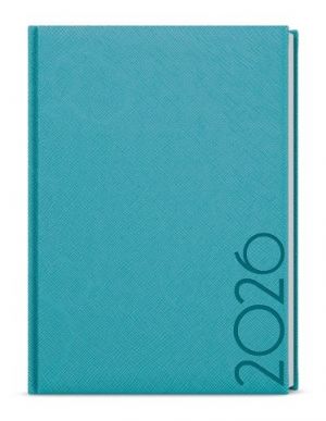Diář denní - David - Tora - A5 - tyrkys 2026 / 20,5cm x 14,3cm / BDD13-8-26