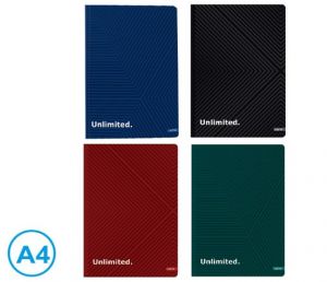 Kniha záznamová A4 linka 96l Unlimited mix