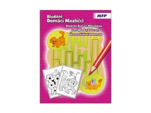 Omalovánky - Bludiště Domácí Mazlíčci 210x276/32s