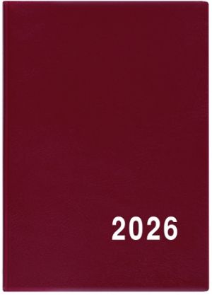 Diář týdenní - Hynek - PVC - bordó 2026 / 8cm x 5,75cm / BTH1-3-26