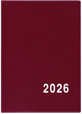 Diář týdenní - Hynek - PVC - bordó 2026 / 8cm x 5,75cm / BTH1-3-26