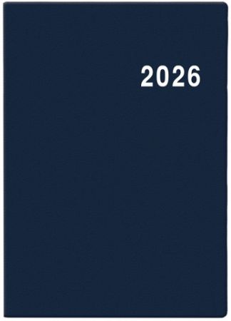 Diář týdenní - Ladislav - PVC - modrá 2026 / 10cm x 7cm / BTL1-1-26