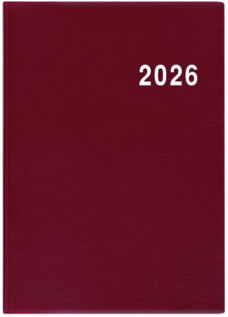 Diář týdenní - Ladislav - PVC - bordó 2026 / 10cm x 7cm / BTL1-3-26