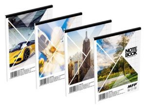 Blok MFP A6 čtverečkový 50l mix