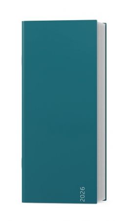Diář měsíční - Božka - Color - Petrolejová 2026 / 17,9cm x 7,9cm / BMB9-6-26