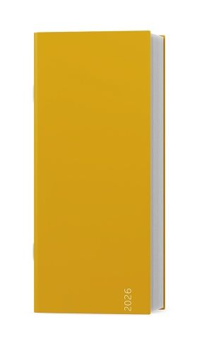 Diář měsíční - Božka - Color - Okrová 2026 / 17,9cm x 7,9cm / BMB9-8-26