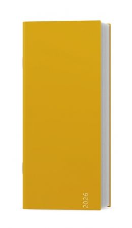 Diář měsíční - Božka - Color - Okrová 2026 / 17,9cm x 7,9cm / BMB9-8-26