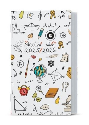 Diář týdenní - Kamil - lamino - Škola 2026 / 15cm x 9cm / BTK9-3-26