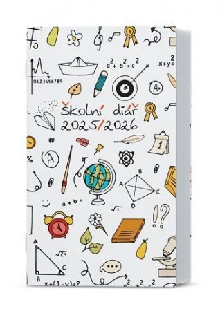 Diář týdenní - Kamil - lamino - Škola 2026 / 15cm x 9cm / BTK9-3-26