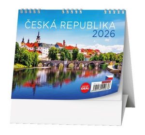 Kalendář stolní IDEÁL - Česká republika 2026 / 13,5cm x 16,5cm / BSL2-26