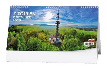 Kalendář stolní Z toulek 2026 / 15cm x 30cm / BSH2-26