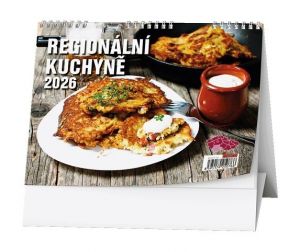 Kalendář stolní Regionální kuchyně 2026 / 15cm x 21cm / BSD14-26