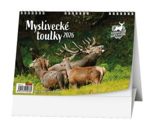 Kalendář stolní Myslivecké toulky 2026 / 15cm x 21cm / BSC5-26