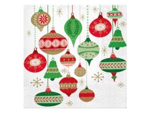 Ubrousek P 33x33 vánoční TL632000