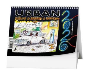 Kalendář stolní Urban… Dobijte si baterky s Pivrncem 2026 / 16cm x 22,5cm / SN20-26
