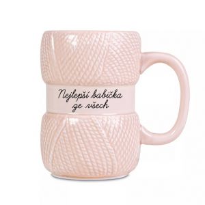 ALBI Pletený hrnek - Babička