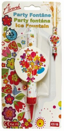 Ledová fontána 1ks doba hoření 45s (12 cm)- ICE-18