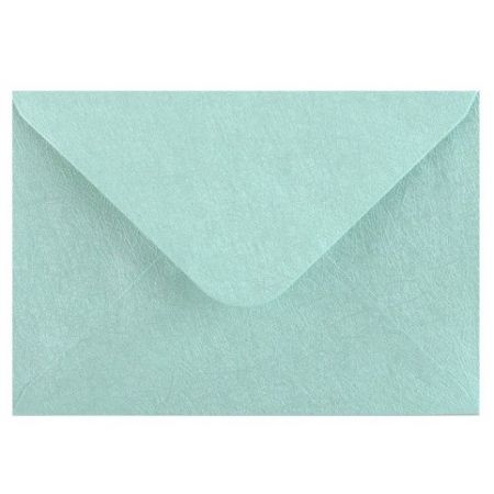 Obálka C6 11,2x15,8 cm metalická s ražbou, světle modrá<br /><br />