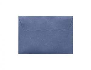 Obálka C6 11,4x16,2cm metalická tmavě modrá