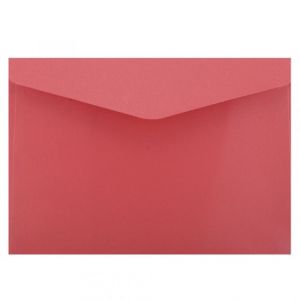 Obálka C5 16,2x22,9cm metalická červená 150g