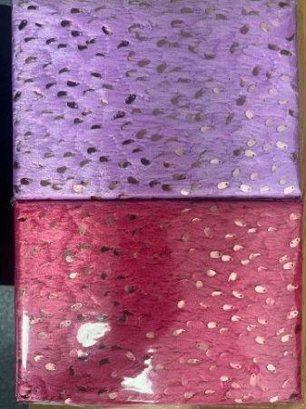 Notes A5 s chlupatým obalem a flitry