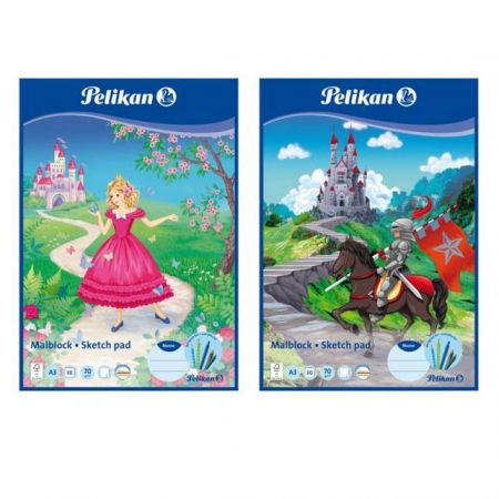 Malířský blok A3/30listů, mix motivů (Herlitz)