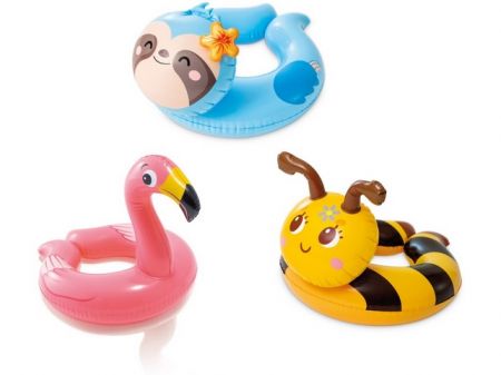 Kruh plavací zvířátko 66x56cm