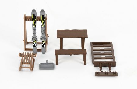 -BRUDER 46221 DÍLY HORSKÁ CHATA - NÁHRADNÍ DÍL - DOPLNĚK