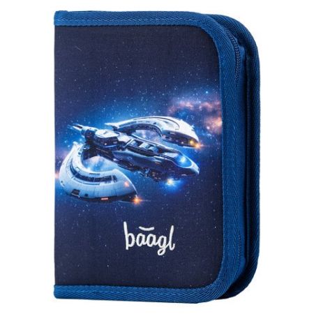 BAAGL Školní penál jednopatrový Vesmírná loď