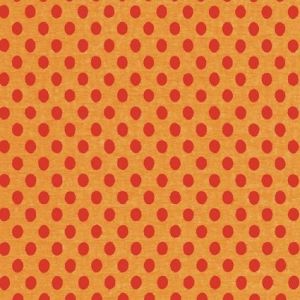 Krepový papír, tečkovaný, oranžovohnědý