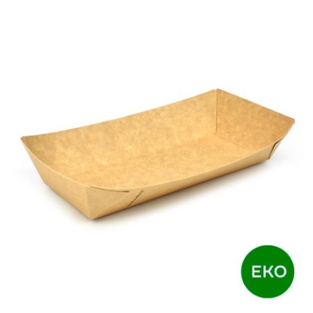 EKO miska, kraft, 155 x 60 x 35 mm, bal. 1000 ks