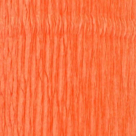 Krepový papír italský, 50 x 70 cm, oranžový 581