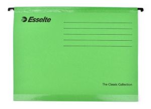 Závěsné desky Esselte Classic - zelené