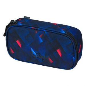 BAAGL Školní penál etue Skate Indigo