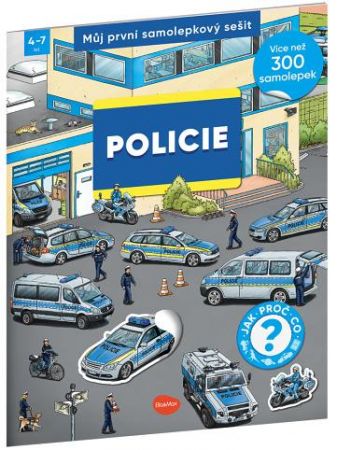 Můj první samolepkový sešit – POLICIE 