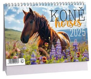 Kalendář stolní Koně 2026 / 23cm x 16cm / K790