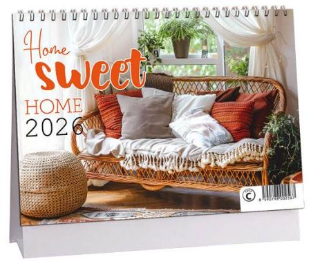 Kalendář stolní Sweet home 2026 / 23cm x 16cm / K800