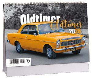 Kalendář stolní Oldtimer 2026 / 23cm x 16cm / K805