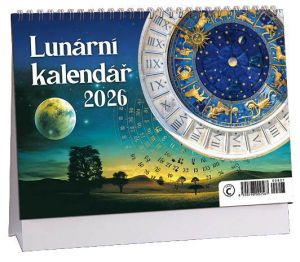 Kalendář stolní Lunární 2026 / 23cm x 16cm / K807