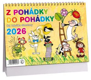 Kalendář stolní Z pohádky do pohádky 2026 / 23cm x 16cm / K811