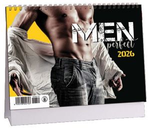 Kalendář stolní 14denní Perfekt men 2026 / 23cm x 16cm / K819