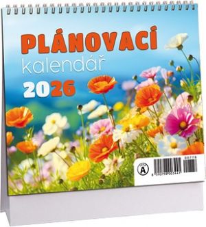 Kalendář stolní Plánovací mini 2026 / 17cm x 14,5cm / K778
