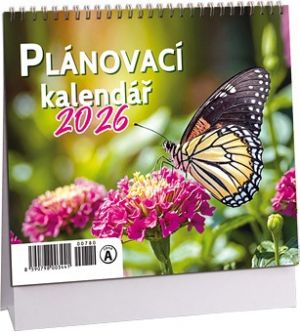 Kalendář stolní Plánovací mini 2026 / 17cm x 14,5cm / K780