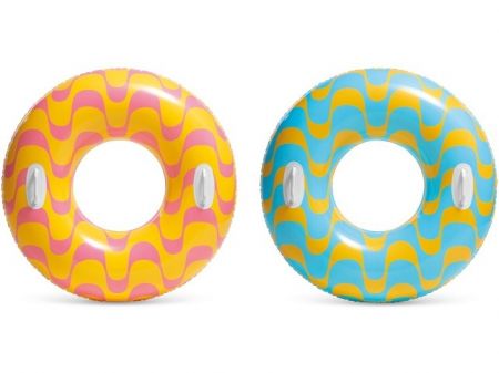 Kruh nafukovací Star s úchyty 91 cm